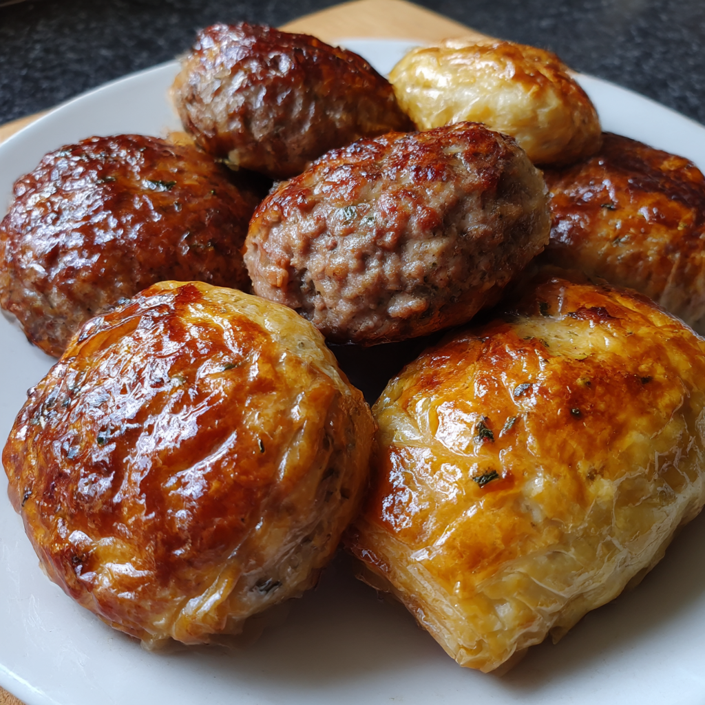 Herzhafte Hackfleisch-Pastetchen