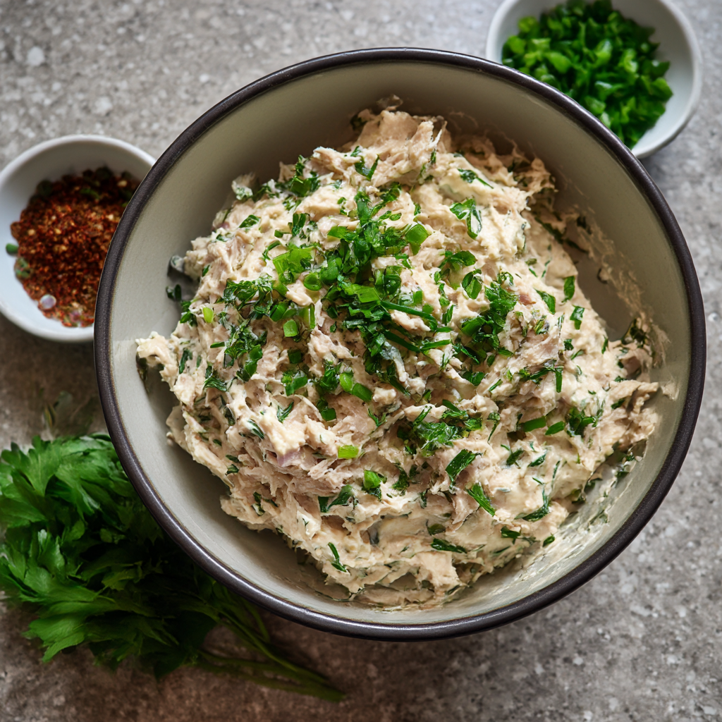 Thunfisch-Kräuter-Dip