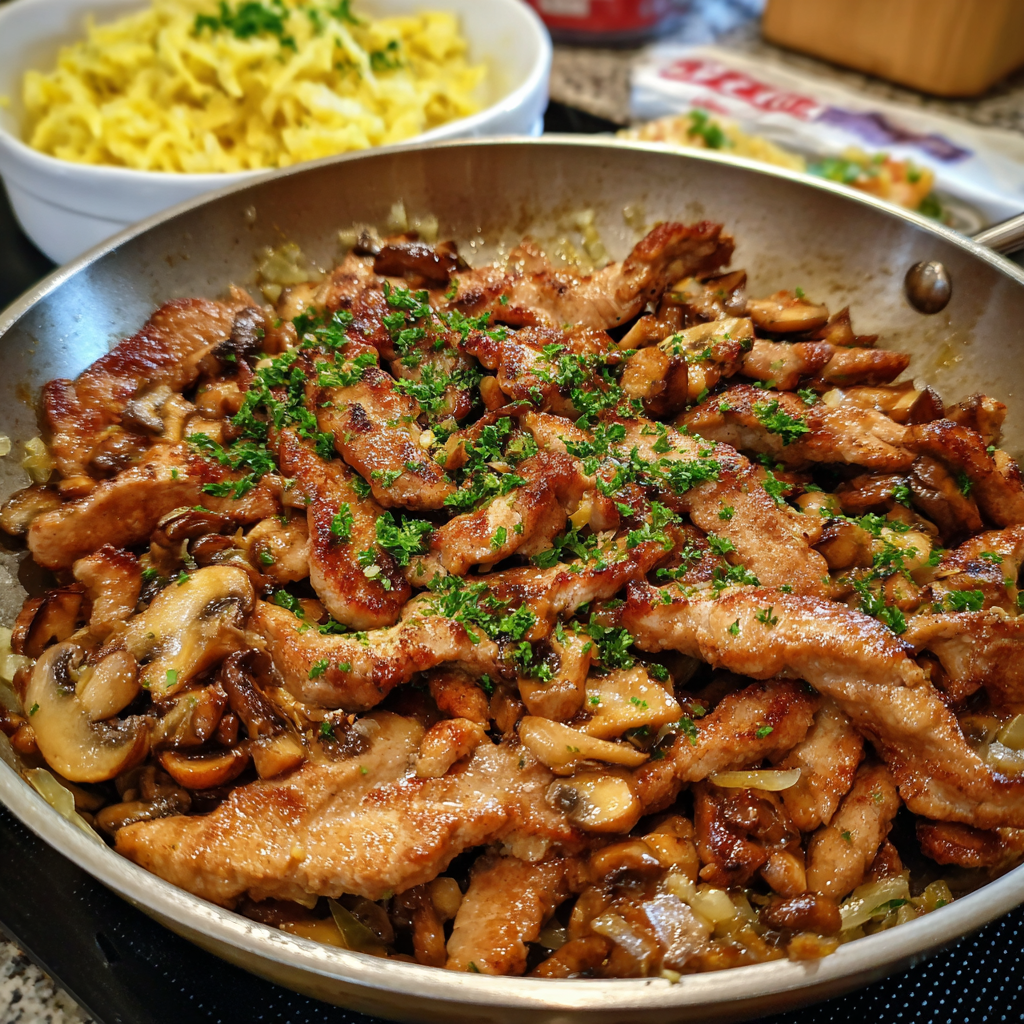 Zürcher Kalbs geschnetzeltes