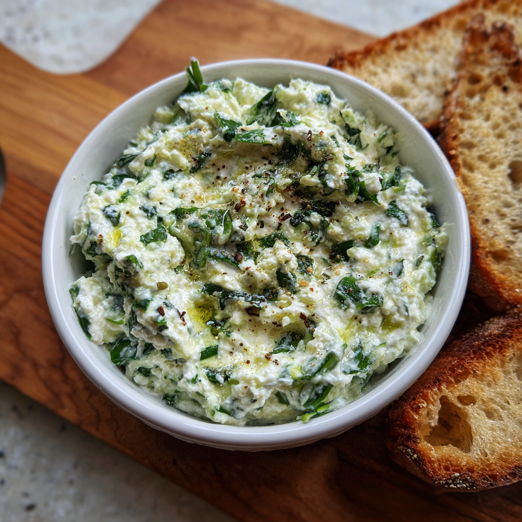 Bärlauch-Käsecreme