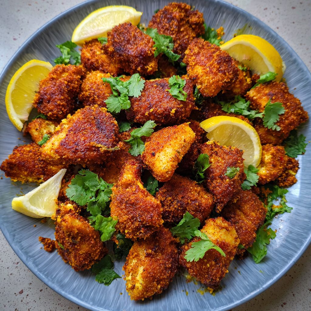 Curry-Huhn Häppchen