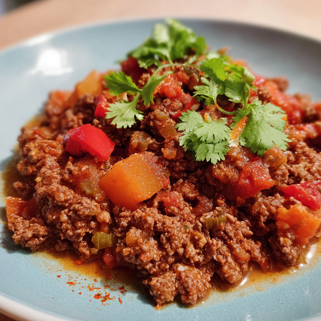 Mexikanisches Hackfleischragout (Picadillo)