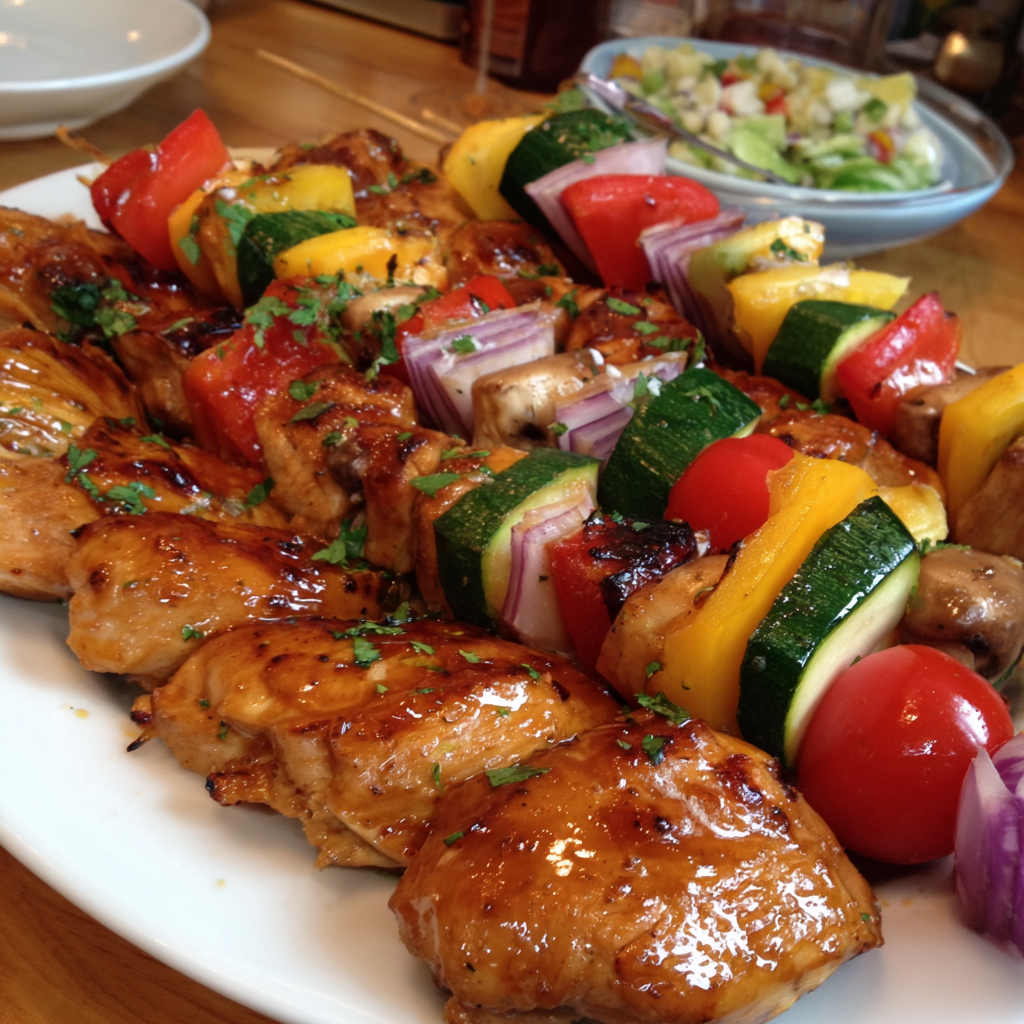 Hühnerbrust in Honig-Marinade