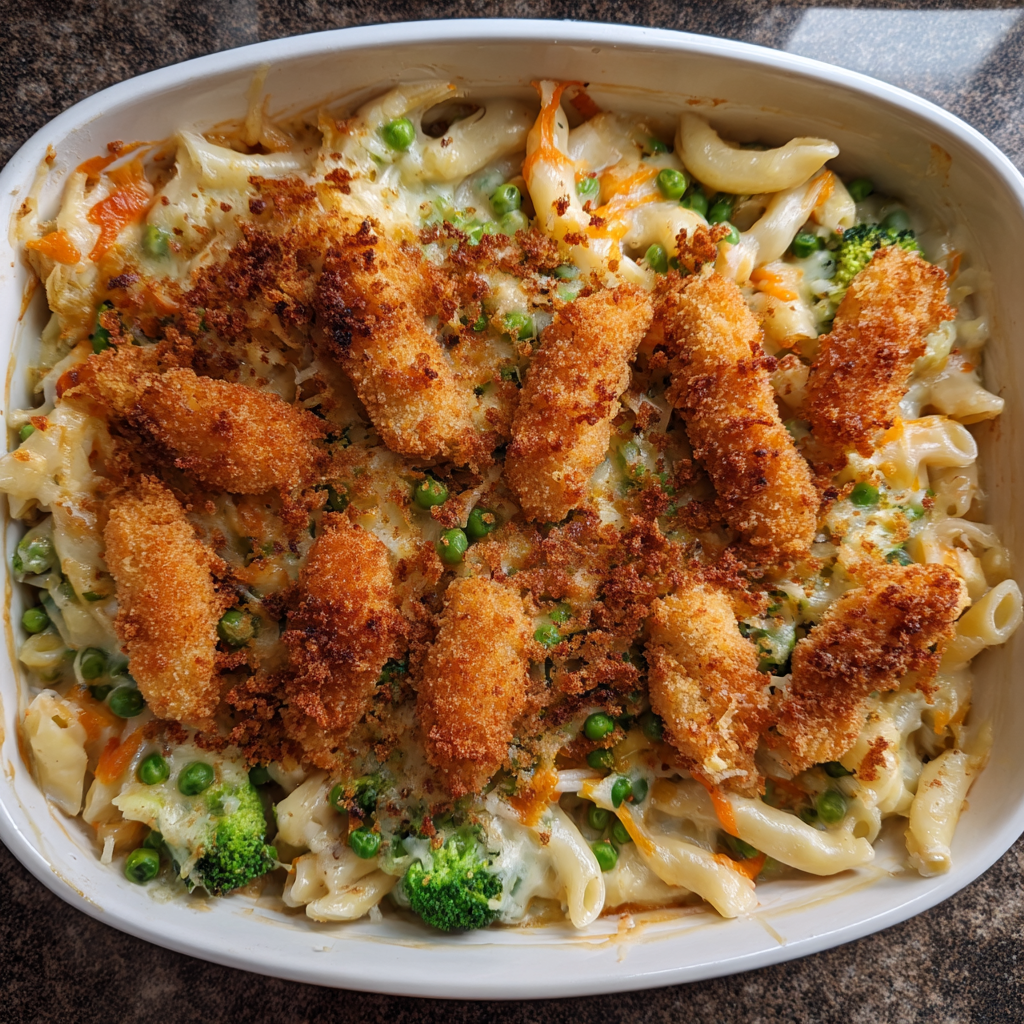 Fischstäbchen auflauf