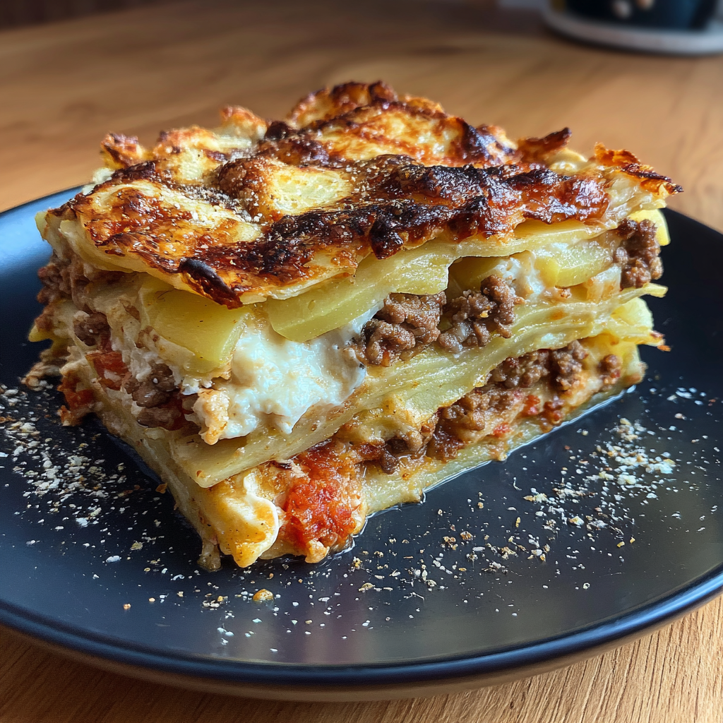 Lasagne von Kartoffeln