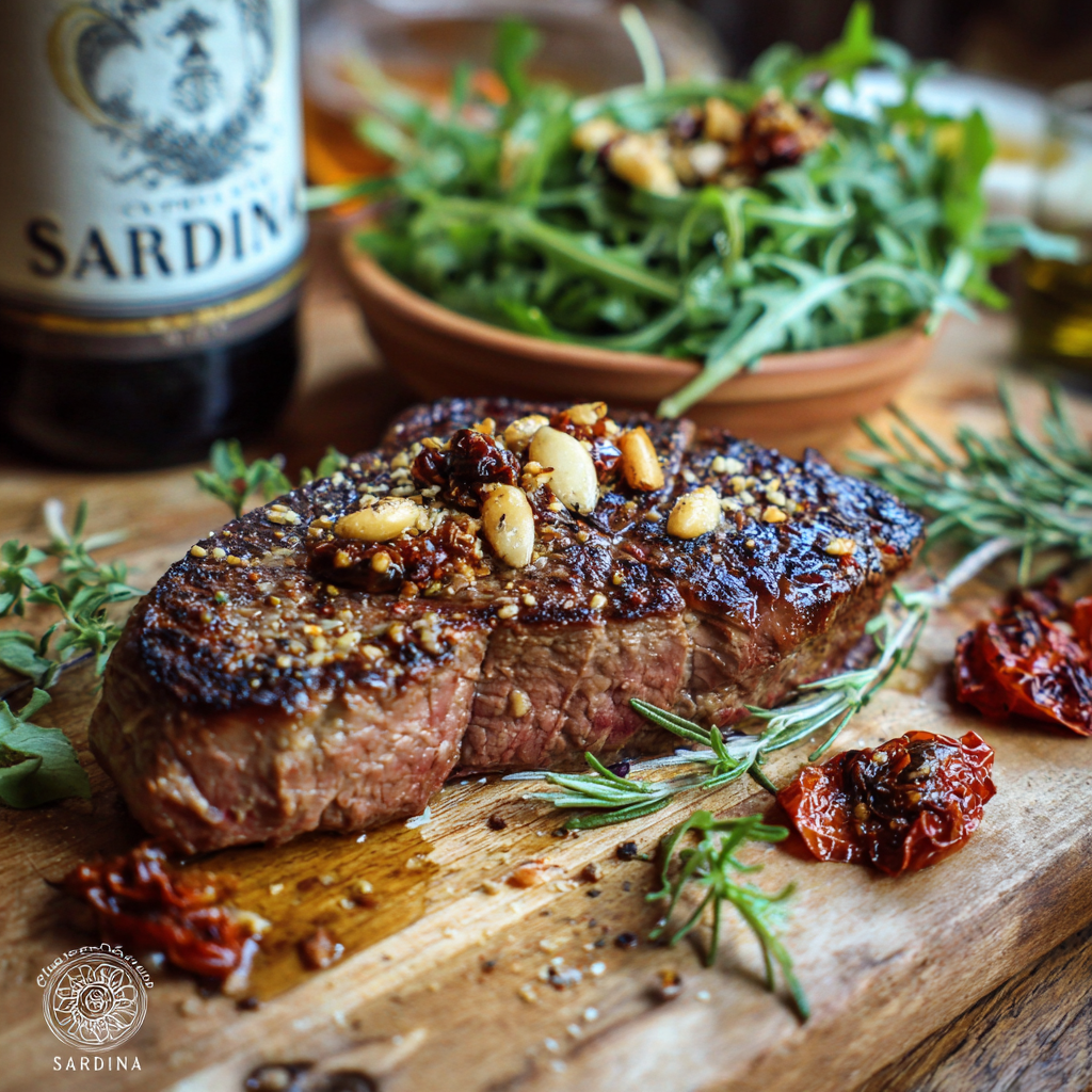 Rinderfilet nach Sardischer Art