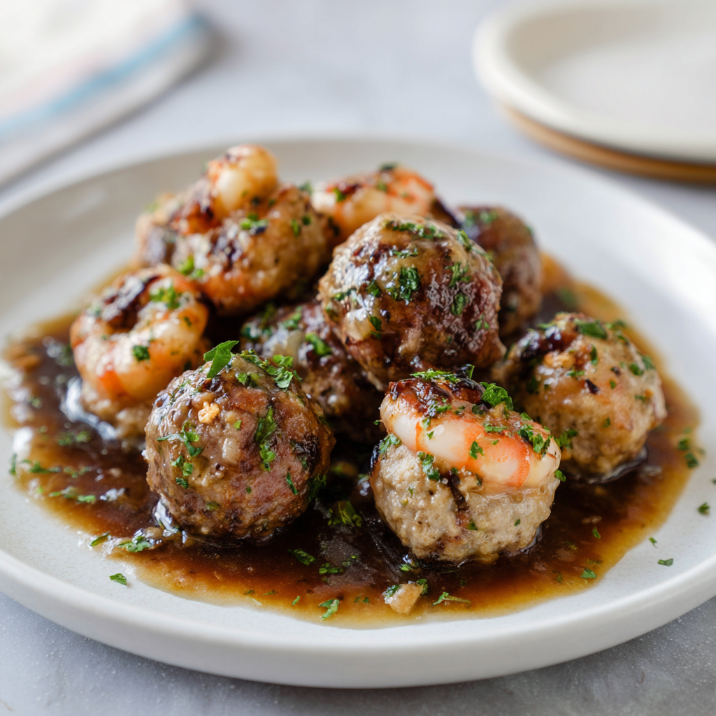 Surf & Turf Meatballs