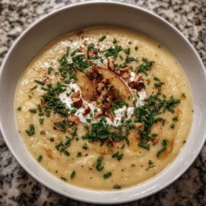 Samtige Selleriecremesuppe mit Cidre