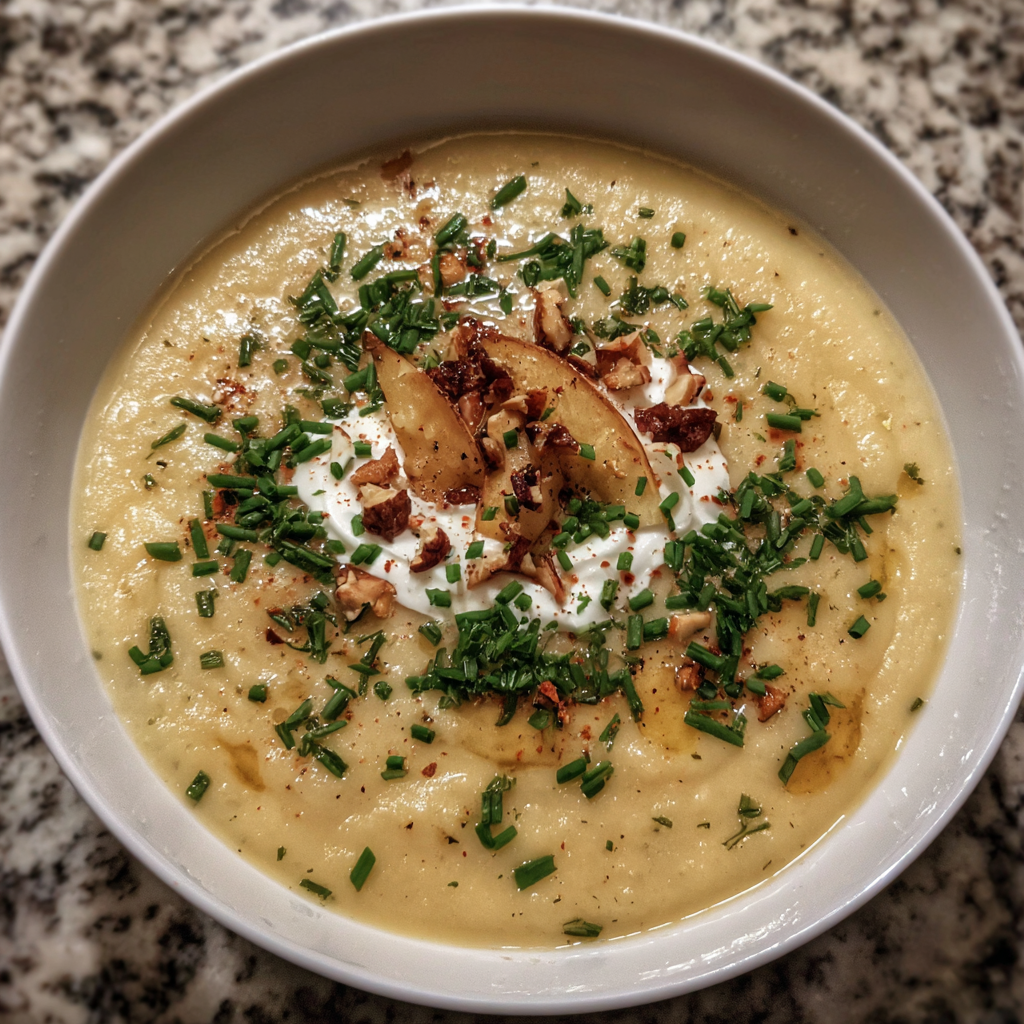 Samtige Selleriecremesuppe mit Cidre