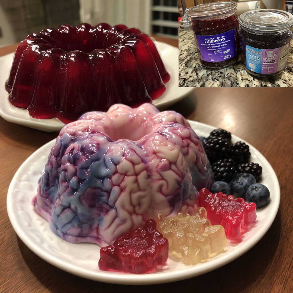 Gehirnschimmel-Wackelpudding-Salat