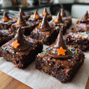 Hexenhut-Brownies