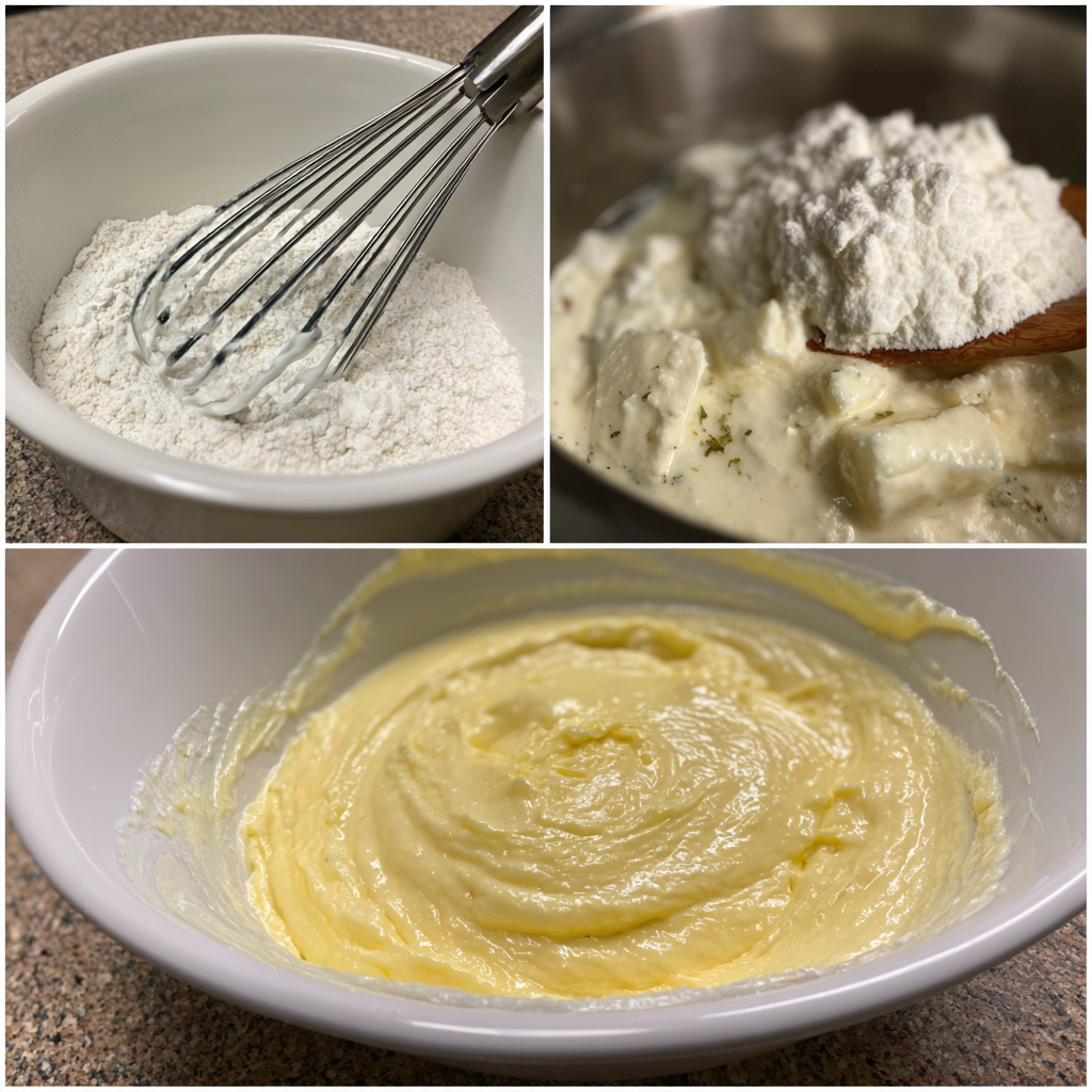 Blitzschnelle Bechamel-Sauce mit Petersilie (Mikrowelle)