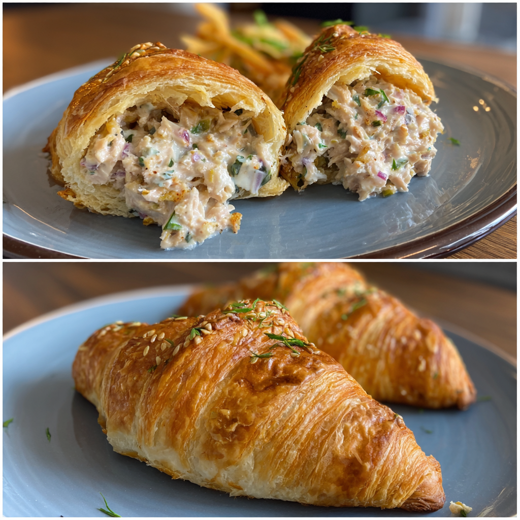 Pikante Thunfisch-Croissants