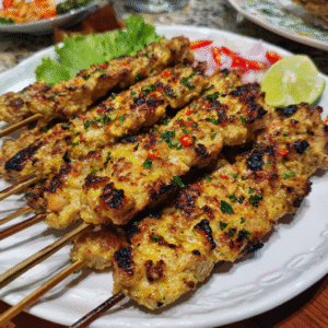 Sate Lilit – Balinesischer Fischspieß