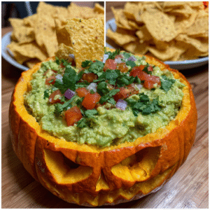 Kotzende Kürbis-Guacamole