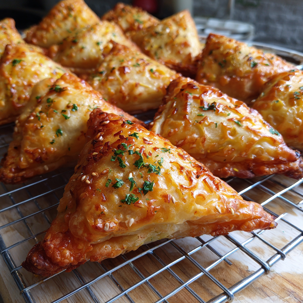 Klassische Kartoffel-Samosas