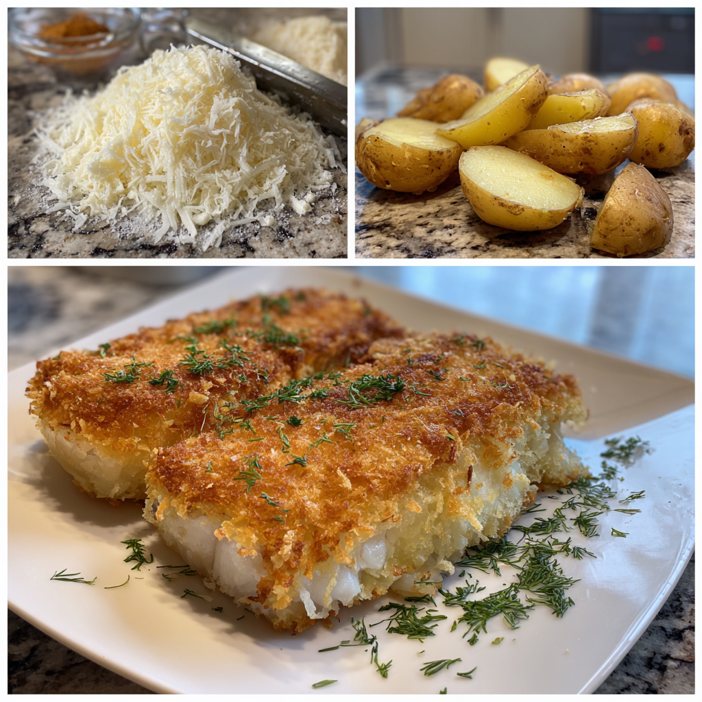 Knuspriger Kartoffelfisch im FlavorWave-Oven 