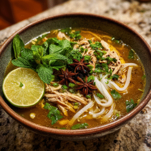 Türkei Pho – Die belebende Truthahn-Suppe