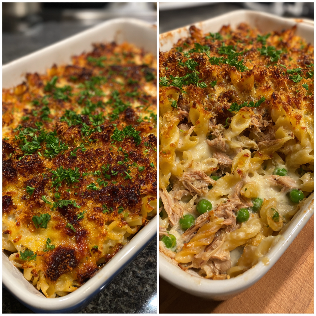 Thunfisch-Nudelauflauf von Grund auf