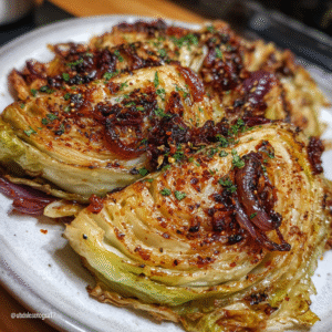 Karamellisierte Kohl-"Steaks"