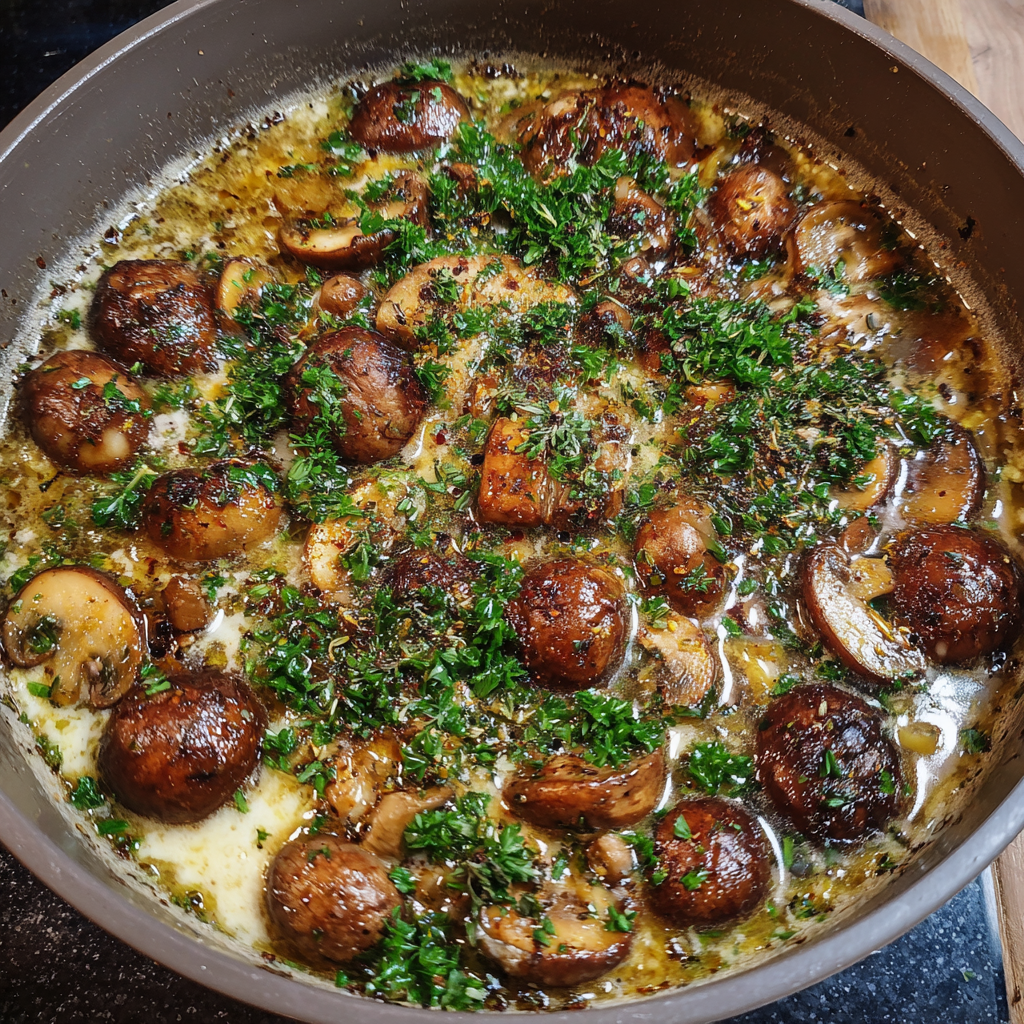 Cremige Champignonsuppe (milchfrei)