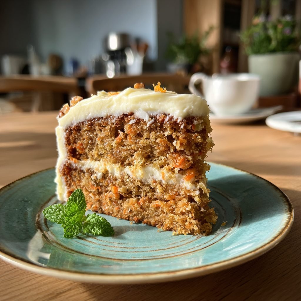 Oster-Karottenkuchen mit Frischkäse-Frosting