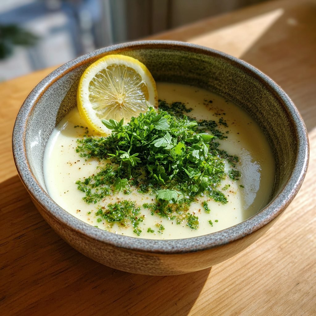 Samtige Spargelcremesuppe mit frischer Gartenkresse