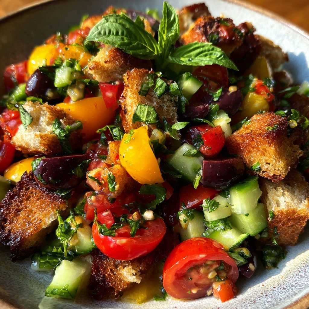 Panzanella (Toskanischer Brotsalat)