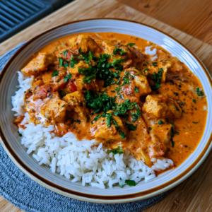Cremiges Hähnchen Tikka Masala