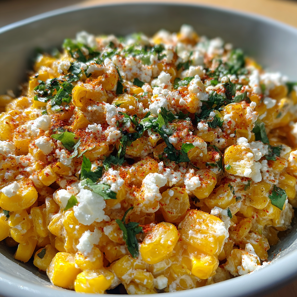Mexikanischer Street Corn Salat (Esquites)