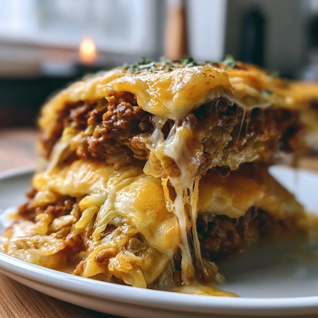 Herzhafter Rinderhack-Kohl-Gratin "Cabbage Crush"