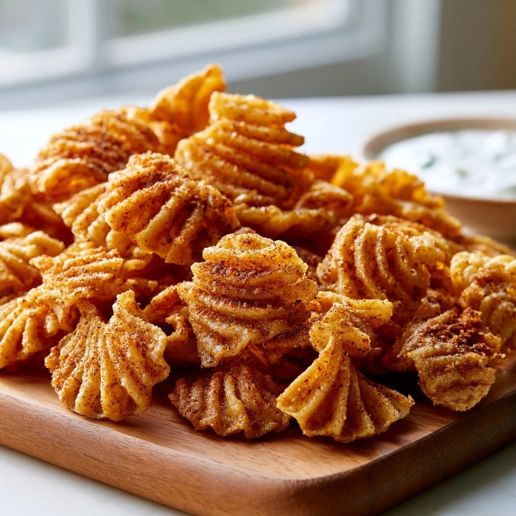 Rauchige BBQ Pasta Chips