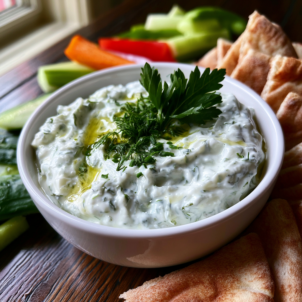 Cremiger Joghurt-Kräuter-Dip