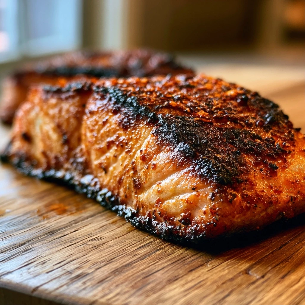 Scharfer Cajun-Lachs vom Grill